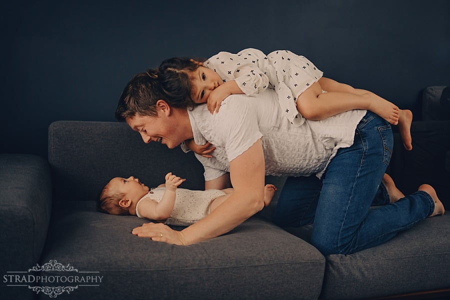 Lifestyle newborn photography Ayrshire