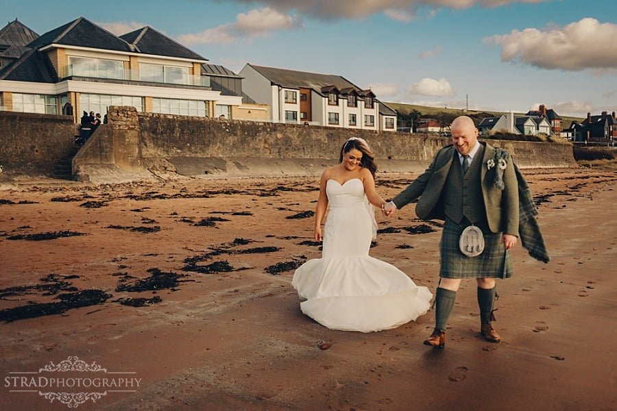 Seamill Hydro wedding photography
