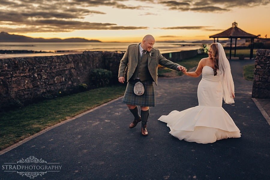 Seamill Hydro wedding photography