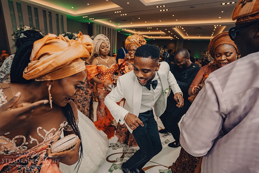 Nigerian wedding photography Crowne Plaza Marlow