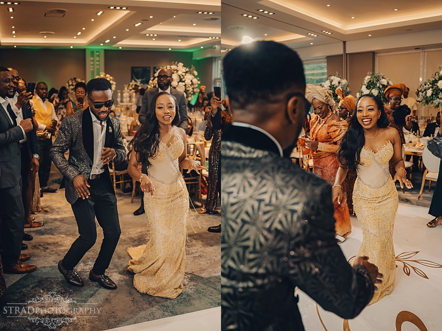 Nigerian wedding photography Crowne Plaza Marlow