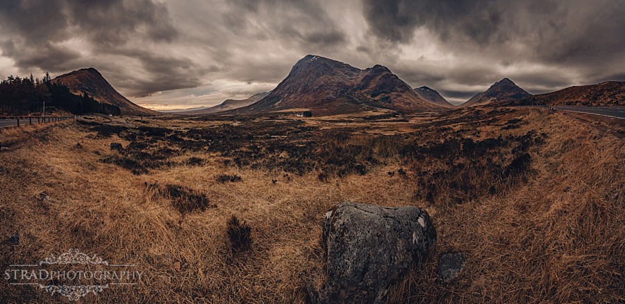 Family photo session in Highlands Glencoe