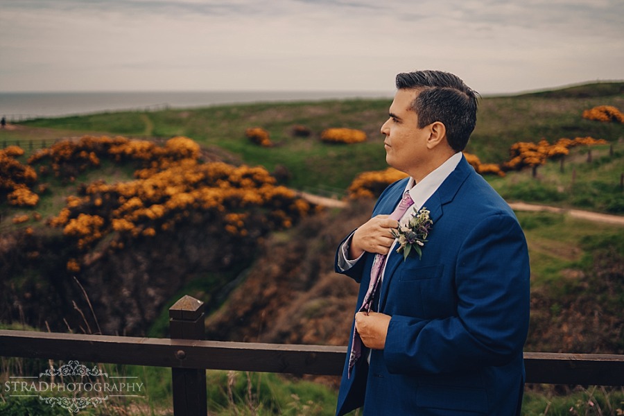 Dunnottar Castle elopement wedding Scotland