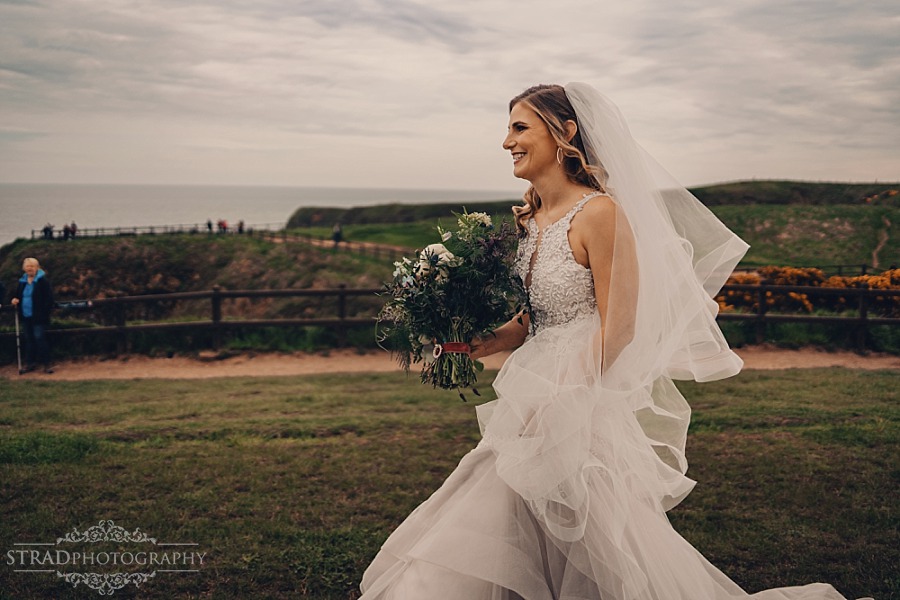 Dunnottar Castle elopement wedding Scotland