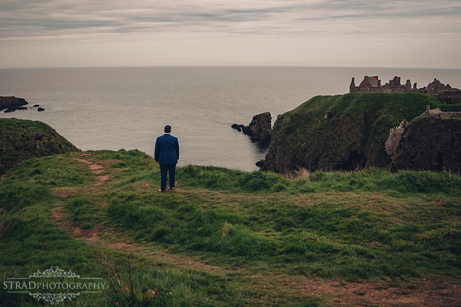 Dunnottar Castle elopement wedding Scotland