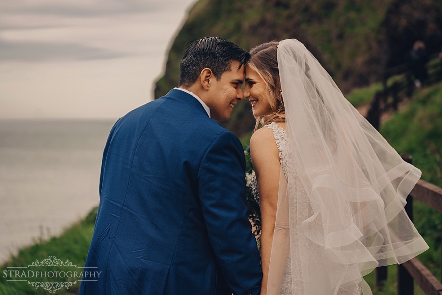 Dunnottar Castle elopement wedding Scotland