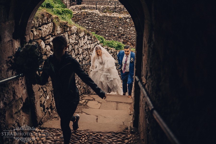 Dunnottar Castle elopement wedding Scotland