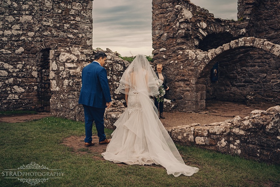 Dunnottar Castle elopement wedding Scotland