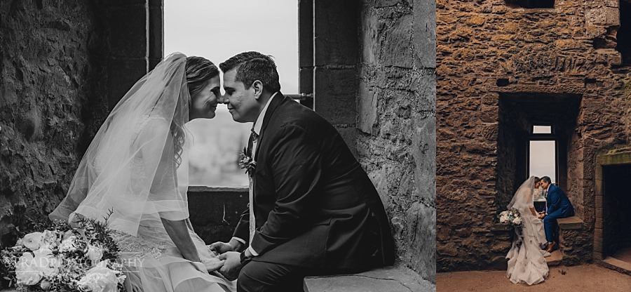 Dunnottar Castle elopement wedding Scotland