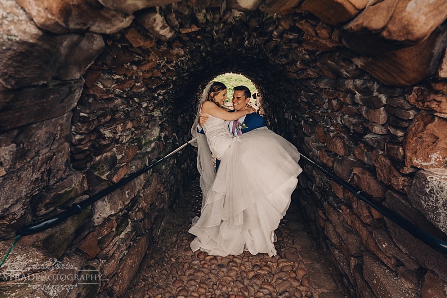 Dunnottar Castle elopement wedding Scotland