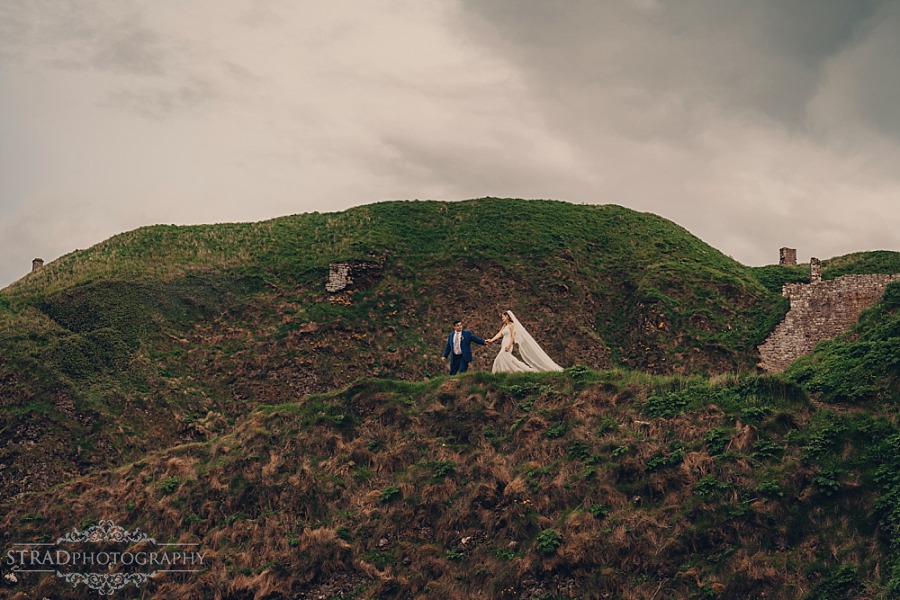Dunnottar Castle elopement wedding Scotland