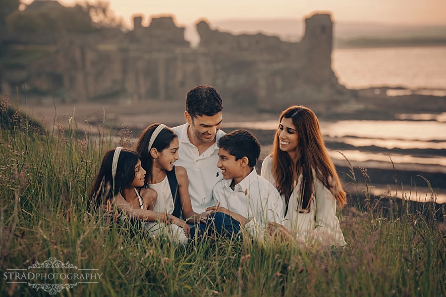 Family vacation photography in St Andrews Scotland