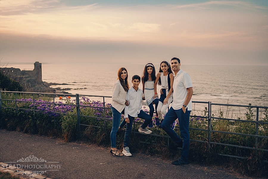 Family vacation photography in St Andrews Scotland
