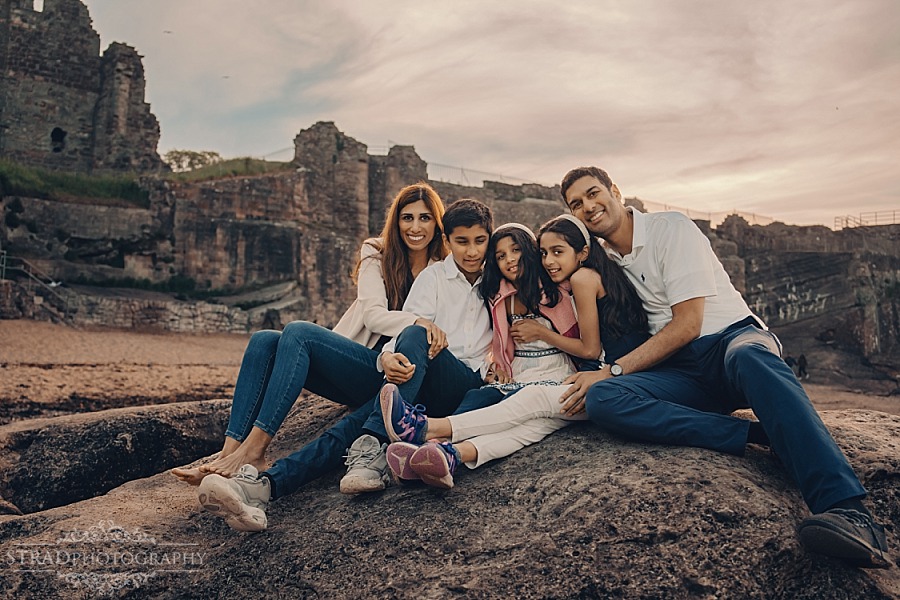 Family vacation photography in St Andrews Scotland