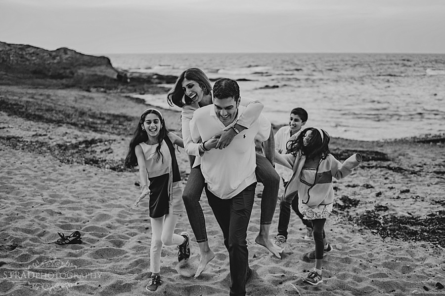 Family vacation photography in St Andrews Scotland