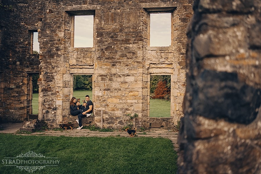 Couple with dogs photography Glasgow
