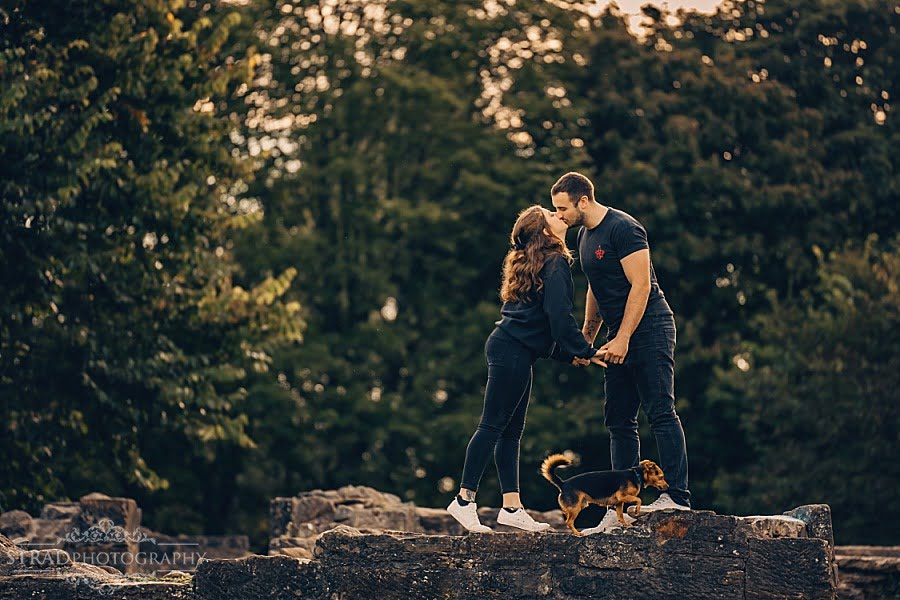 Couple with dogs photography Glasgow