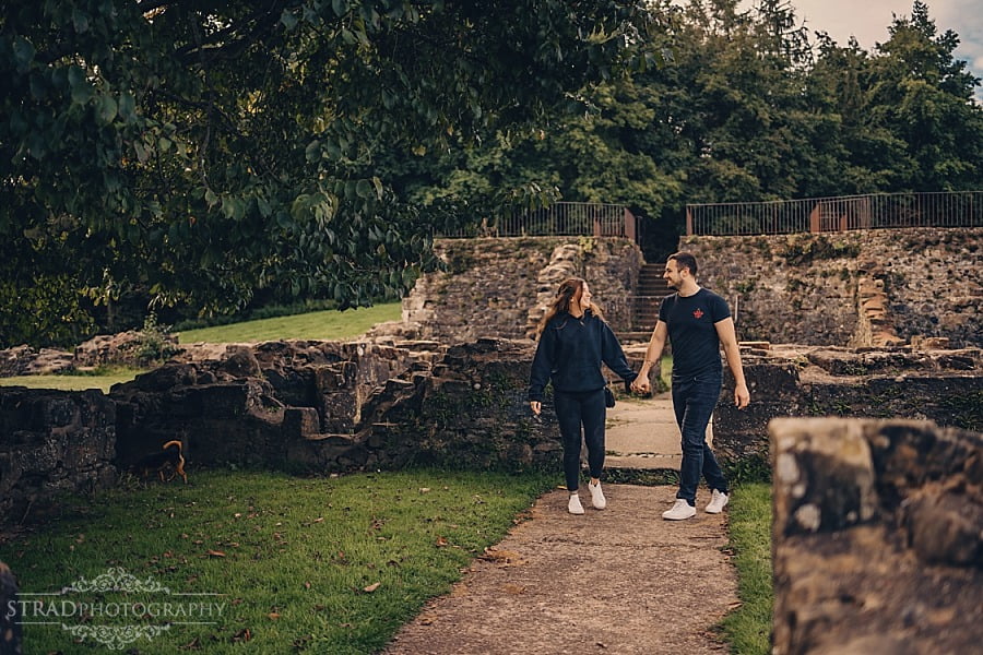 Couple with dogs photography Glasgow