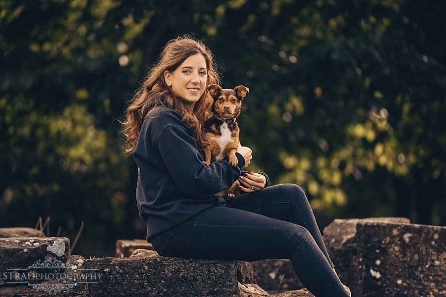 Couple with dogs photography Glasgow