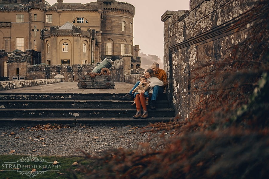 Culzean Castle family photography Ayrshire