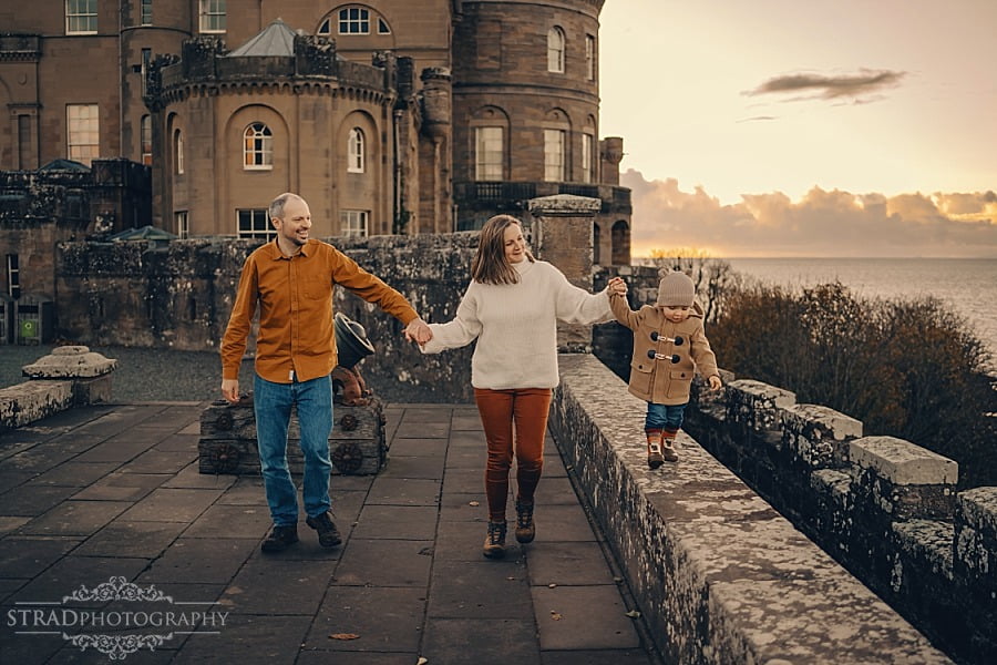 Culzean Castle family photography Ayrshire