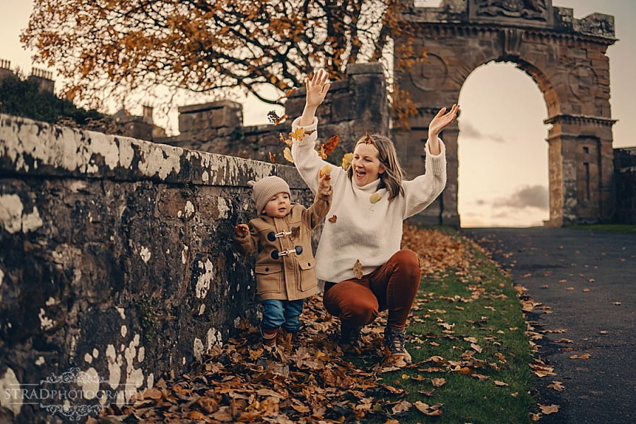 Culzean Castle family photography Ayrshire
