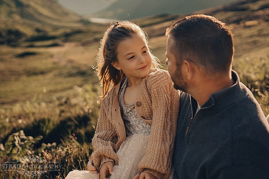 summer holiday family photography Scotland Glencoe