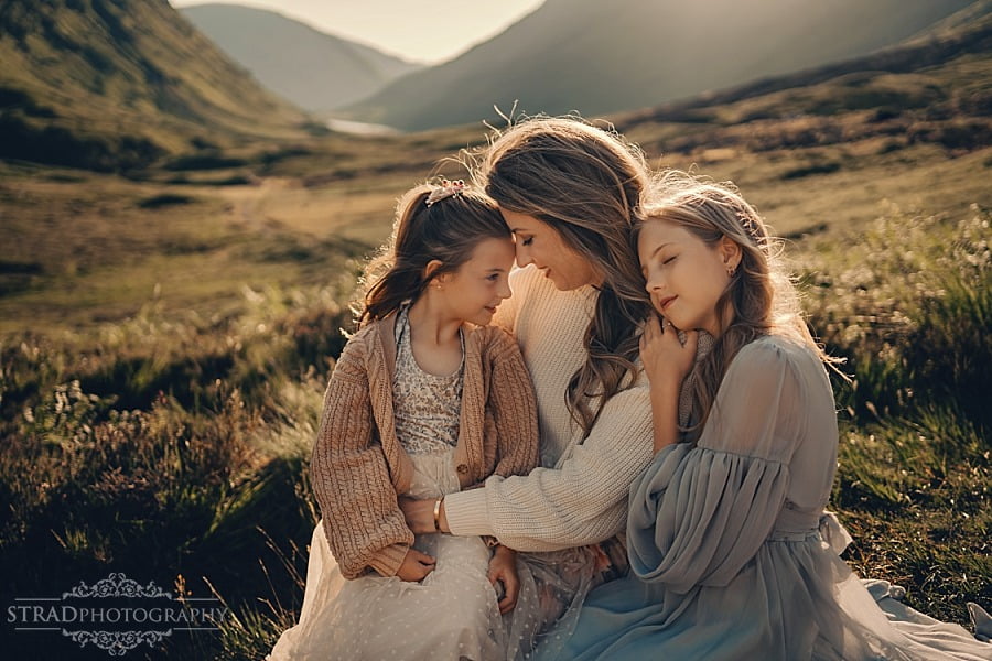 summer holiday family photography Scotland Glencoe