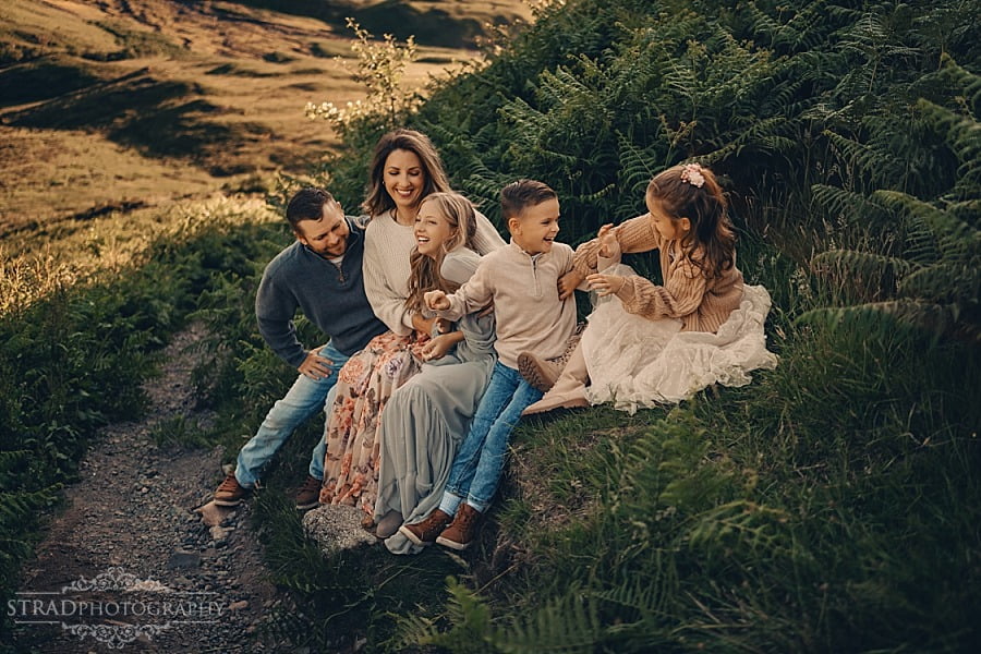 summer holiday family photography Scotland Glencoe