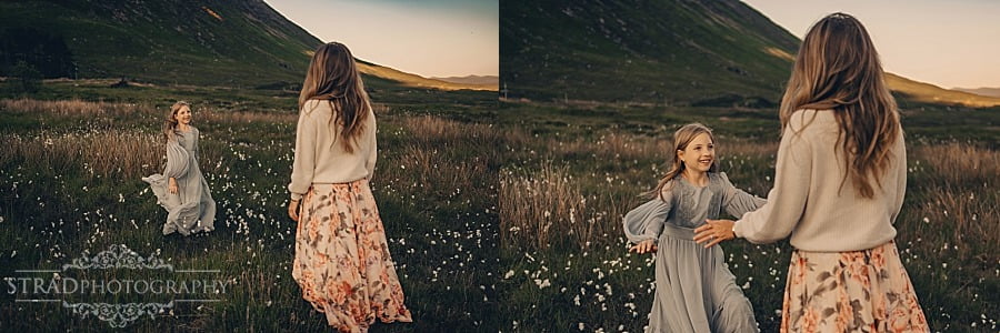 summer holiday family photography Scotland Glencoe