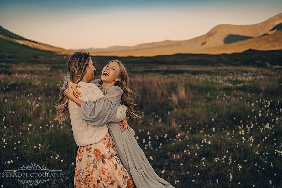 summer holiday family photography Scotland Glencoe