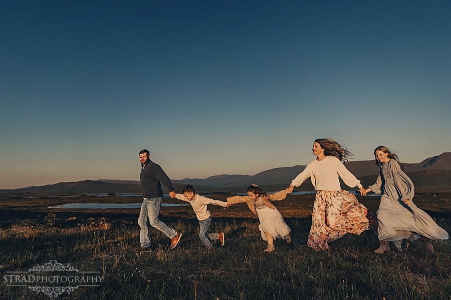 summer holiday family photography Scotland Glencoe