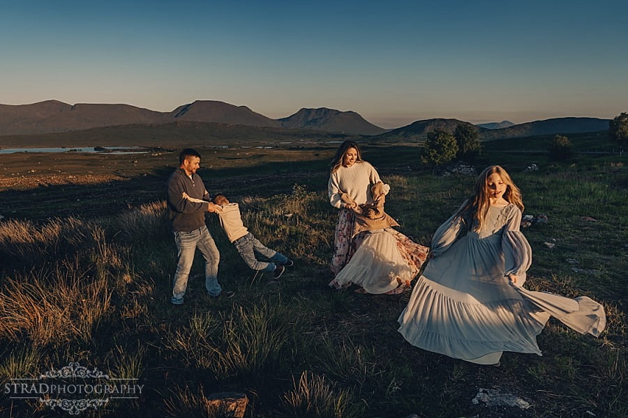 summer holiday family photography Scotland Glencoe