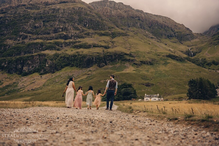 Loch Achtriochtan family photography in Glencoe