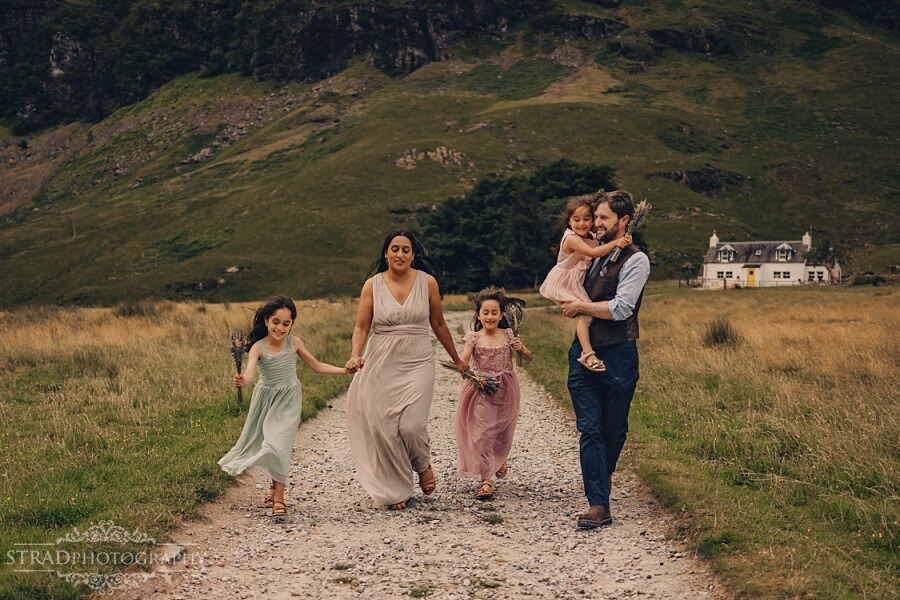 Loch Achtriochtan family photography in Glencoe