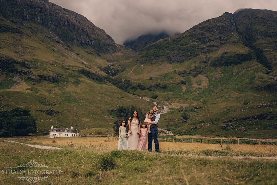 Loch Achtriochtan family photography in Glencoe