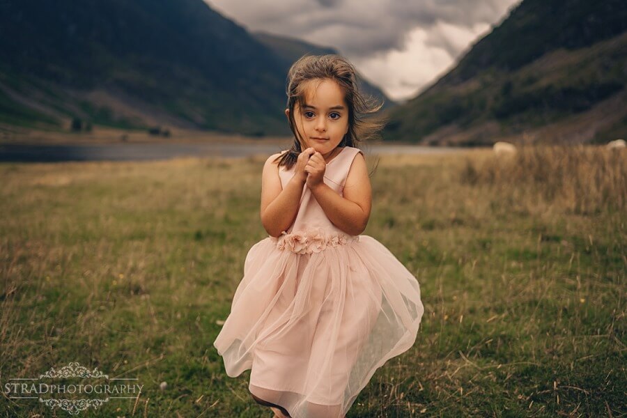 Loch Achtriochtan family photography in Glencoe