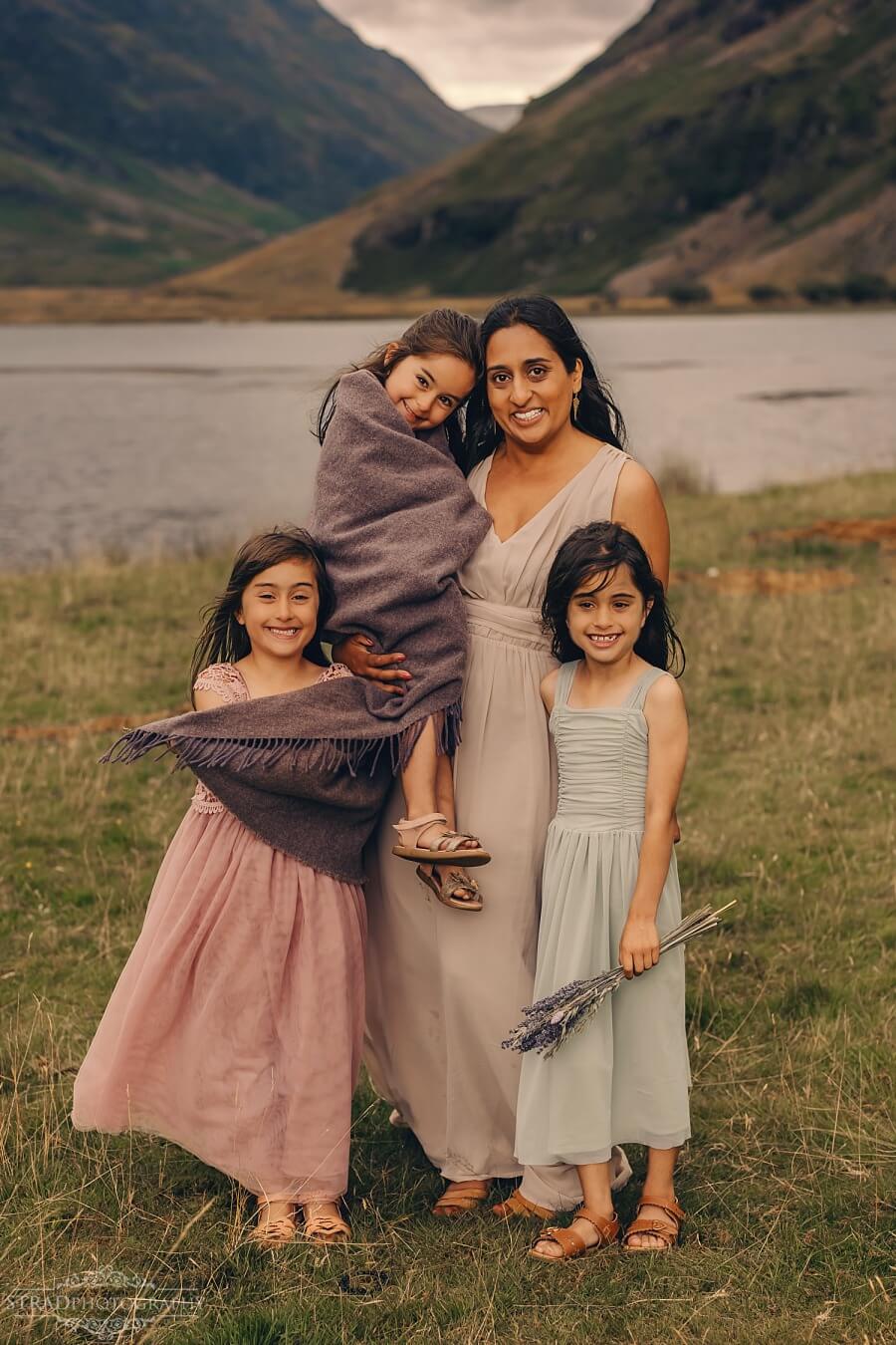 Loch Achtriochtan family photography in Glencoe