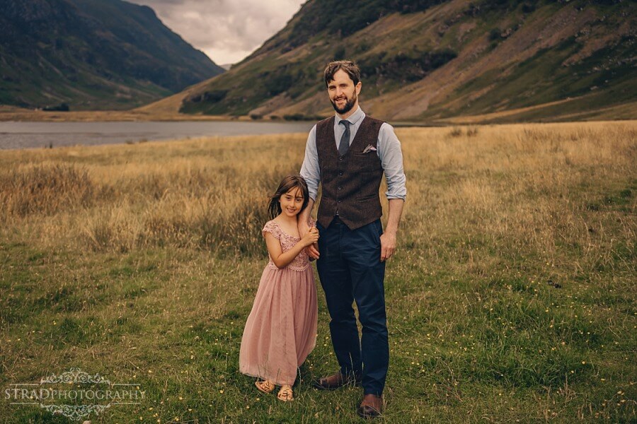 Loch Achtriochtan family photography in Glencoe