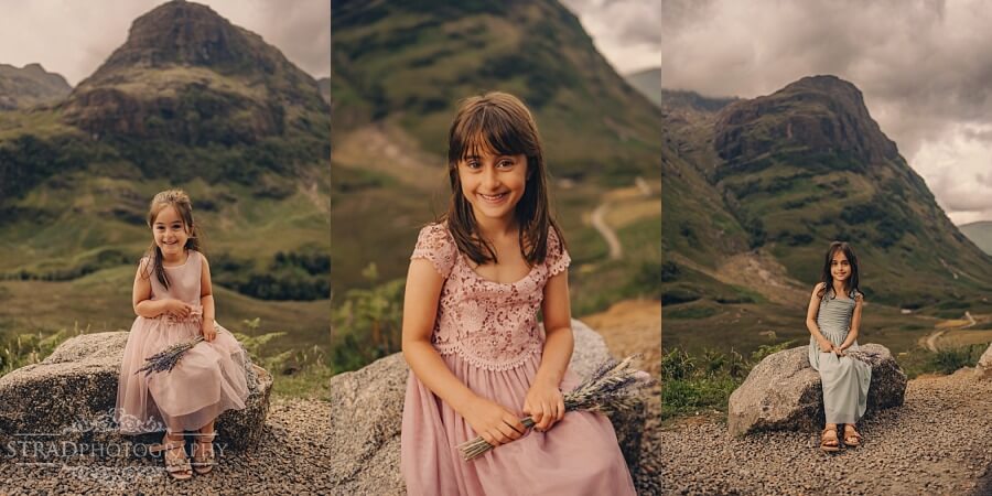 Loch Achtriochtan family photography in Glencoe