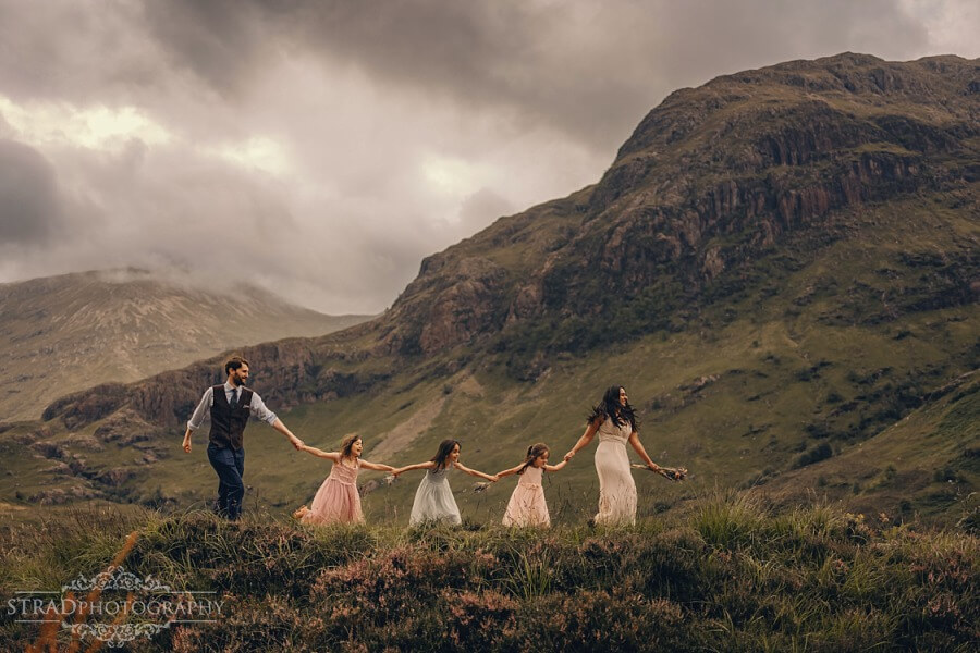 Loch Achtriochtan family photography in Glencoe