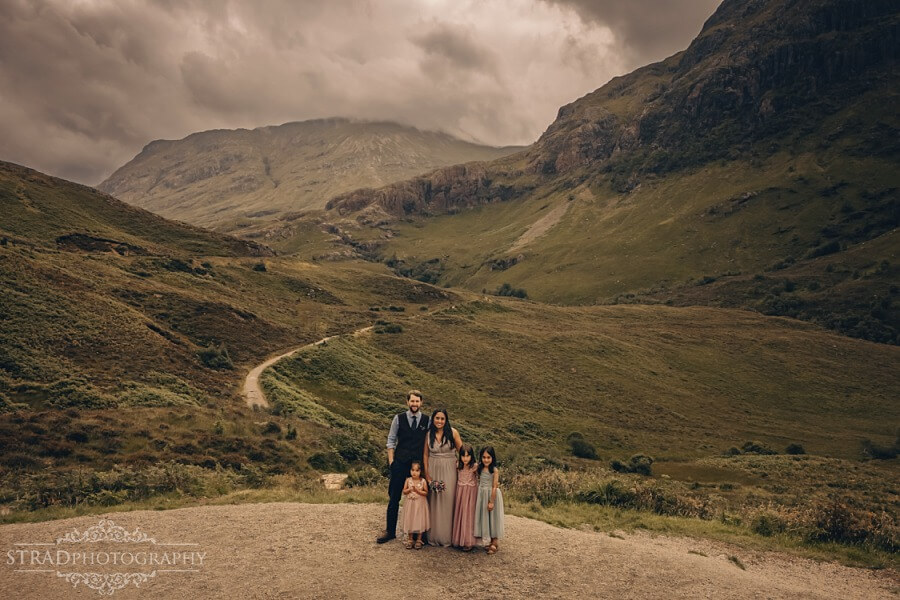 Loch Achtriochtan family photography in Glencoe