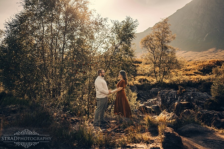 Summer Couple Photoshoot in Glencoe