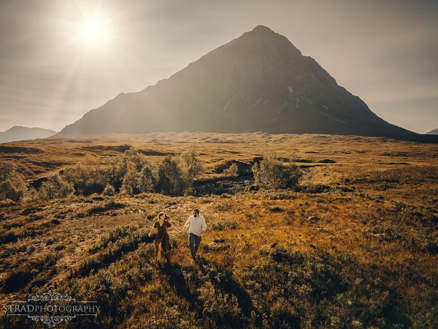 Summer Couple Photoshoot in Glencoe