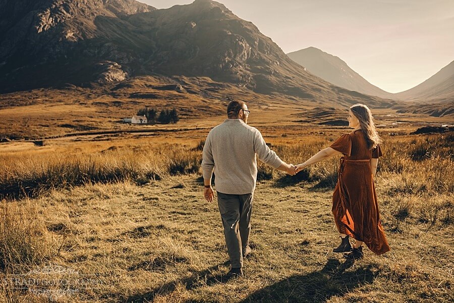 Summer Couple Photoshoot in Glencoe