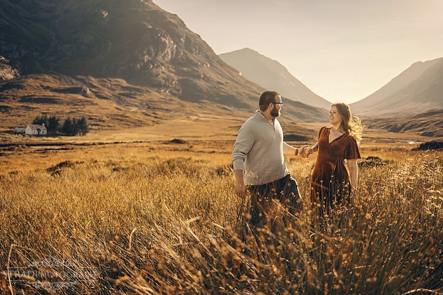 Summer Couple Photoshoot in Glencoe