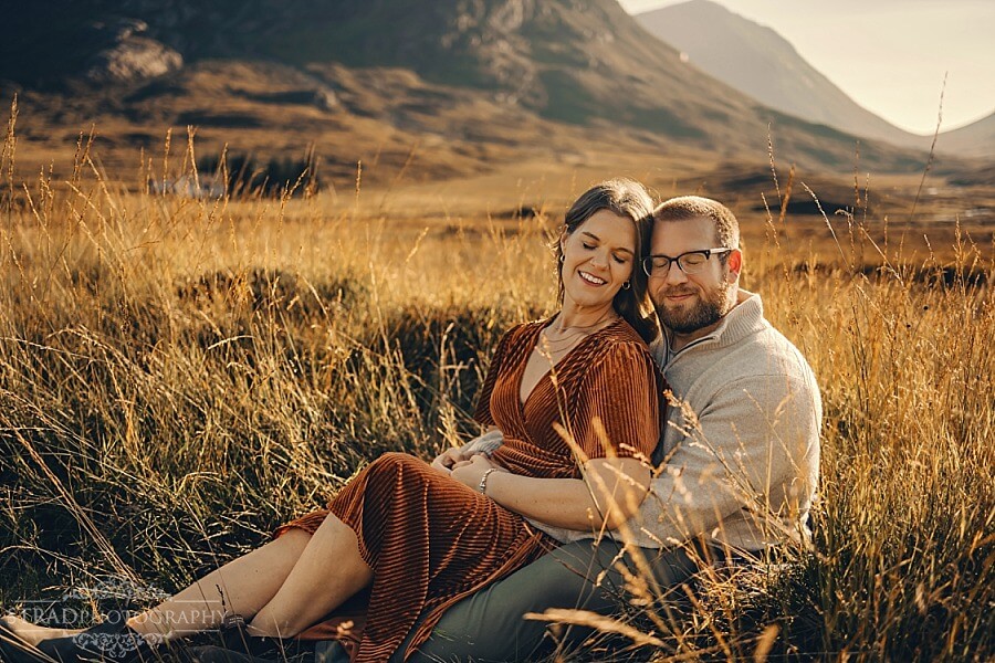 Summer Couple Photoshoot in Glencoe