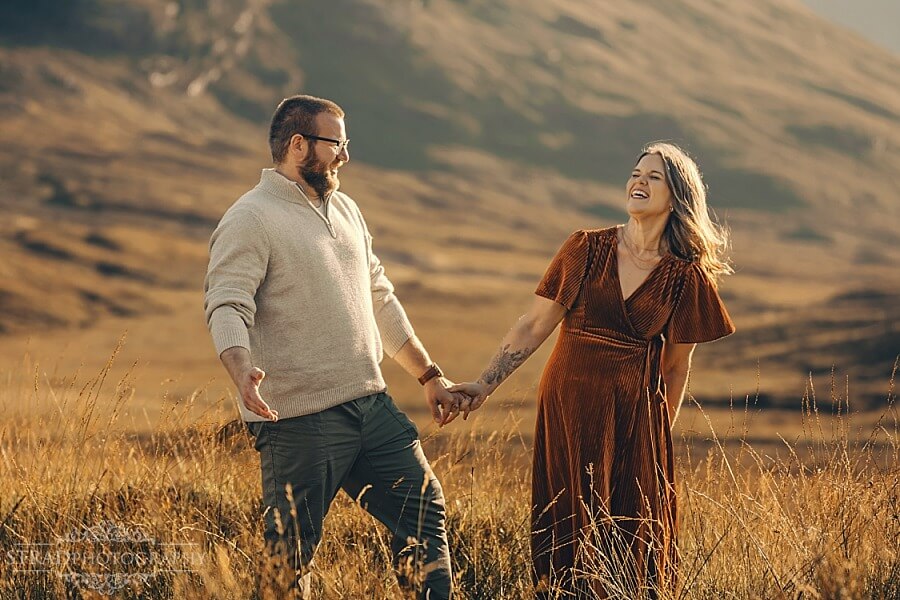 Summer Couple Photoshoot in Glencoe