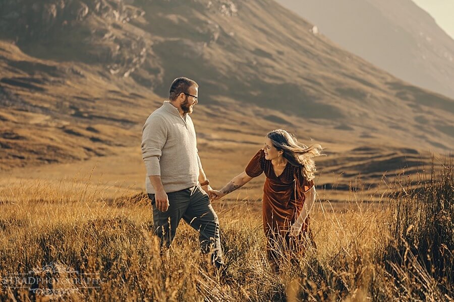 Summer Couple Photoshoot in Glencoe