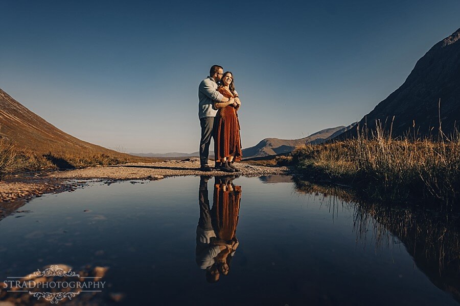 Summer Couple Photoshoot in Glencoe